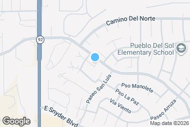 Map image of the property - 4423 Plaza Vista