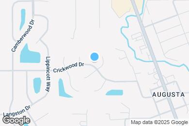 Map image of the property - 3408 Crickwood Dr