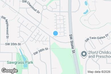 Map image of the property - 1733 SW 32nd Ln