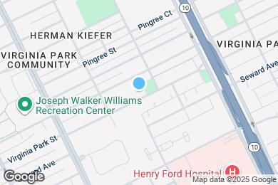Map image of the property - 1456 Virginia Park St