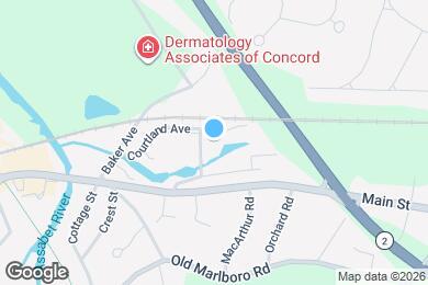 Map image of the property - 6 Concord Greene