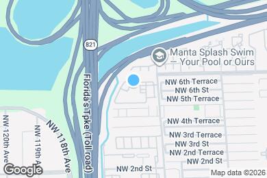 Map image of the property - 526 NW 114th Ave