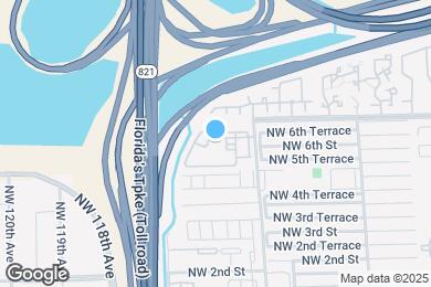 Map image of the property - 550 NW 114th Ave