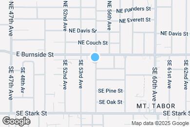 Map image of the property - 33 SE 55th Ave