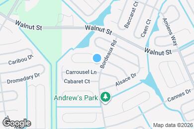 Map image of the property - 853 Blanc Ct