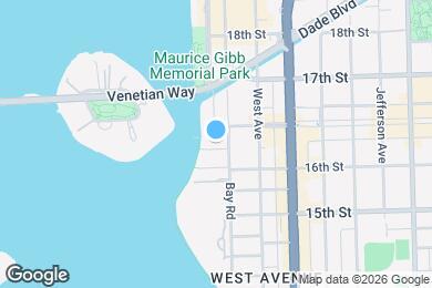 Map image of the property - 1431 Lincoln Terrace