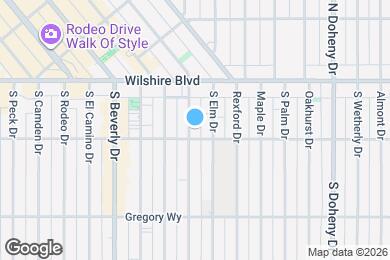 Map image of the property - 152 S Crescent Dr