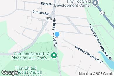 Map image of the property - 5504 Hickory Grove Rd