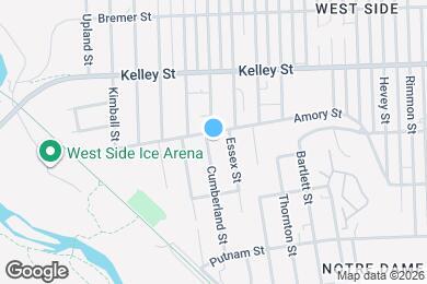 Map image of the property - 12 Cumberland St