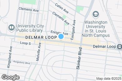 Map image of the property - 6273 Delmar Blvd