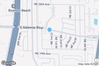 Map image of the property - 2213 NE 1st Ct