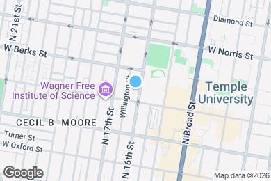 Map image of the property - 1818 N 16th St