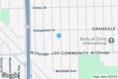Map image of the property - 9597 Memorial St