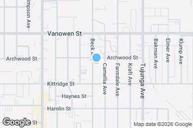 Map image of the property - 6650 Beck Ave