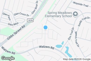 Map image of the property - 7422 Branching Peak