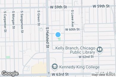 Map image of the property - 720 W 61st St