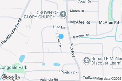 Map image of the property - 2078 E Lilac Ln