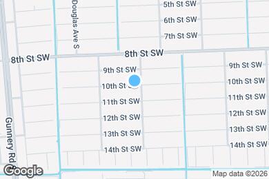 Map image of the property - 4103 10th St SW