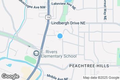Map image of the property - 2414 Glenwood Dr NE