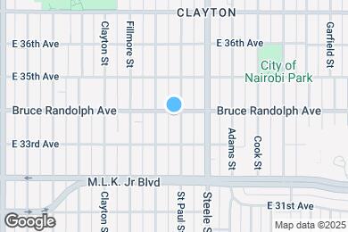 Map image of the property - 3026 Bruce Randolph Ave