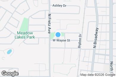 Map image of the property - 221 W Wayne St