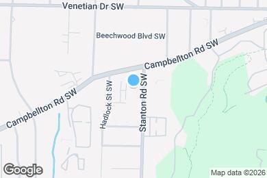 Map image of the property - Room in Apartment on Stanton Rd SW