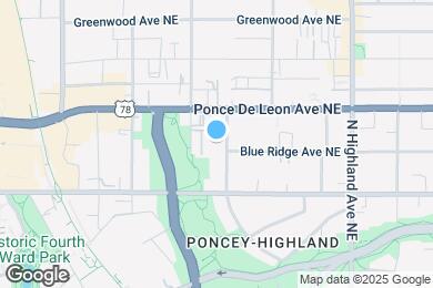 Map image of the property - 668 Linwood Ave NE