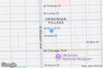 Map image of the property - 2316 W Iowa St