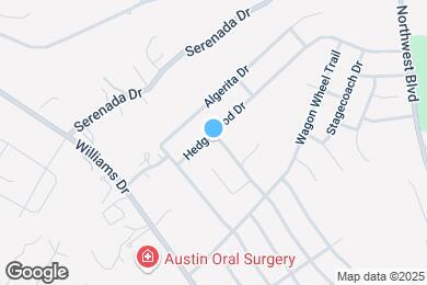 Map image of the property - 402 Hedgewood Dr