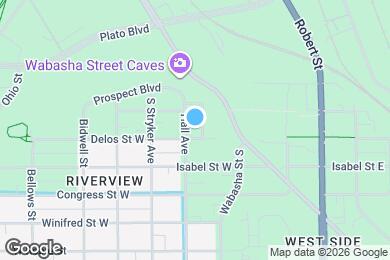 Map image of the property - 25 Delos St W