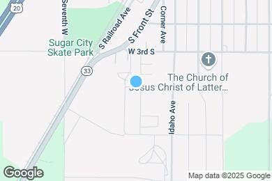 Map image of the property - 408 S 3rd W