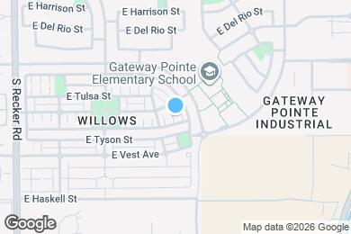 Map image of the property - 4352 E Carla Vista Dr