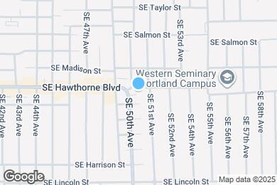 Map image of the property - 5028 SE Hawthorne Blvd