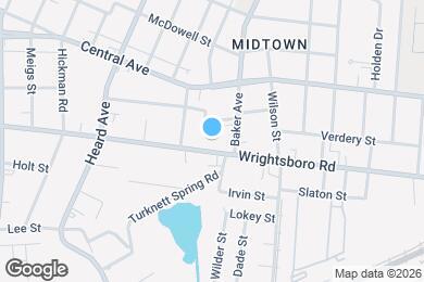 Map image of the property - 1919 Wrightsboro Rd