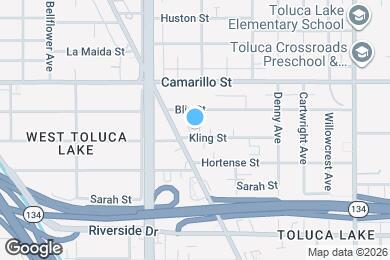 Map image of the property - 10869 Kling St