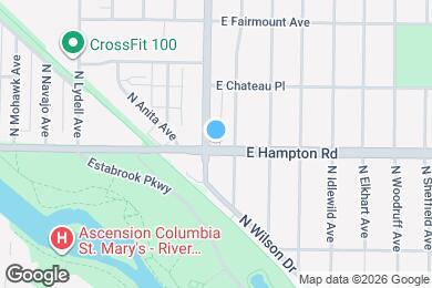 Map image of the property - The Hampton