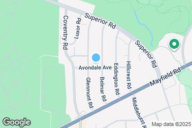 Map image of the property - 2835 Avondale Ave
