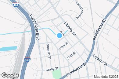 Map image of the property - 1317 18th St