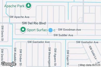 Map image of the property - 1371 SW Sudder Ave