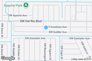 Map image of the property - 1371 SW Sudder Ave