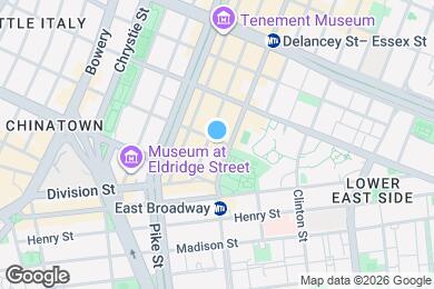 Map image of the property - 48 Hester St