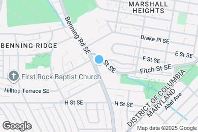 Map image of the property - 4953 G St SE