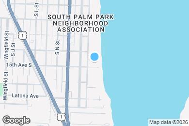 Map image of the property - 1432 S Lakeside Dr