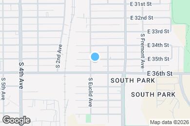 Map image of the property - 808 E 35th St