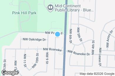 Map image of the property - 2504 NW 8 St