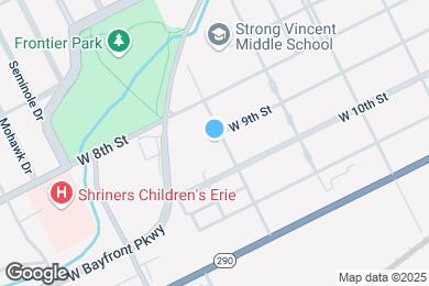 Map image of the property - 906 Weschler Ave