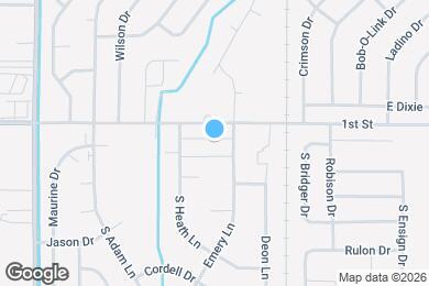 Map image of the property - 156 S Emery Ln