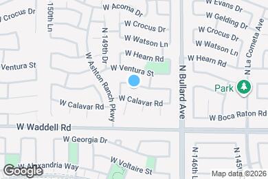 Map image of the property - 14841 W Redfield Rd