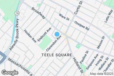 Map image of the property - 19 Clarendon Ave