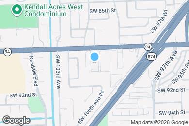 Map image of the property - 9972 SW 88th St